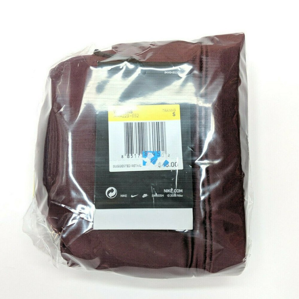 Nike Indy Fitness Sports Bra Womens Maroon Yoga - Picture 5 of 6